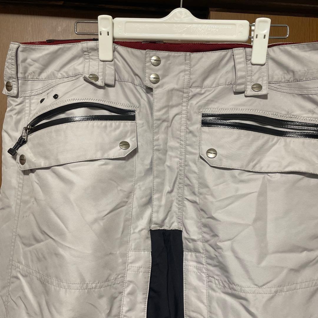 【サンプル品】SPYDER スノーパンツ ホワイト/グレー