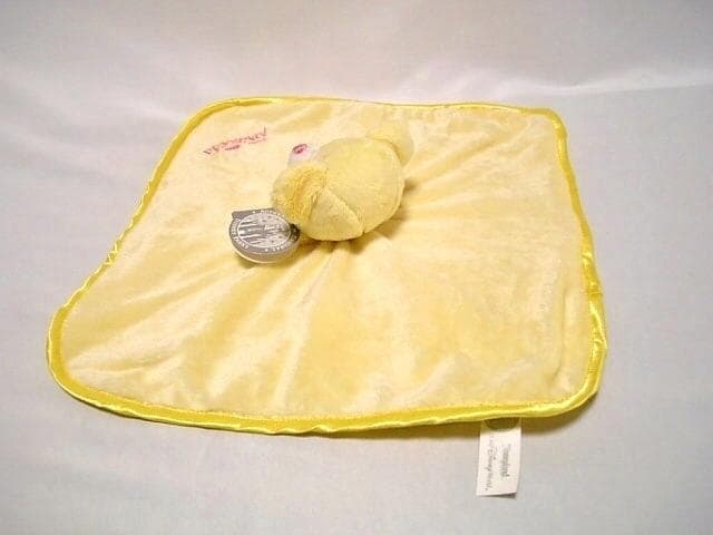 ◆WDW◆イエロー　ダッフィー　タオル　ぬいぐるみ　ガラガラ◆ディズニーベア◆