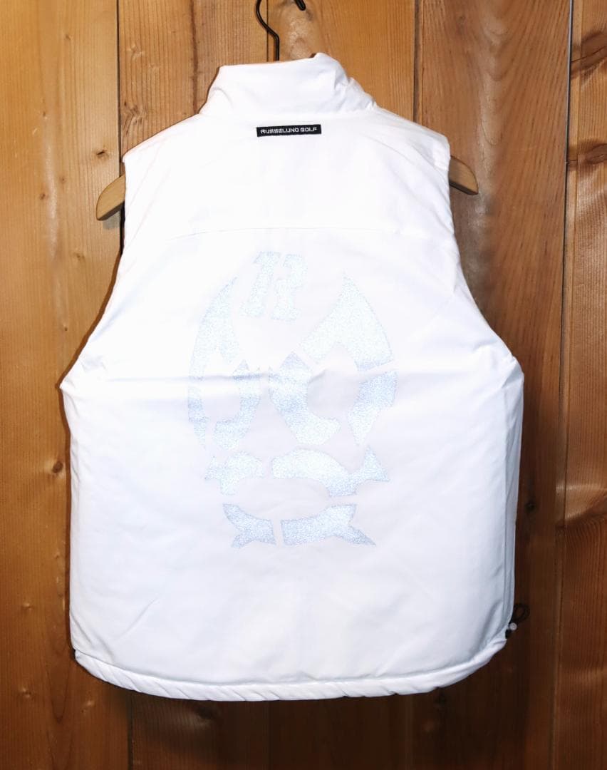 新品 Russeluno GOLF リバーシブル 中綿ベスト (4/M)　Ⓗ