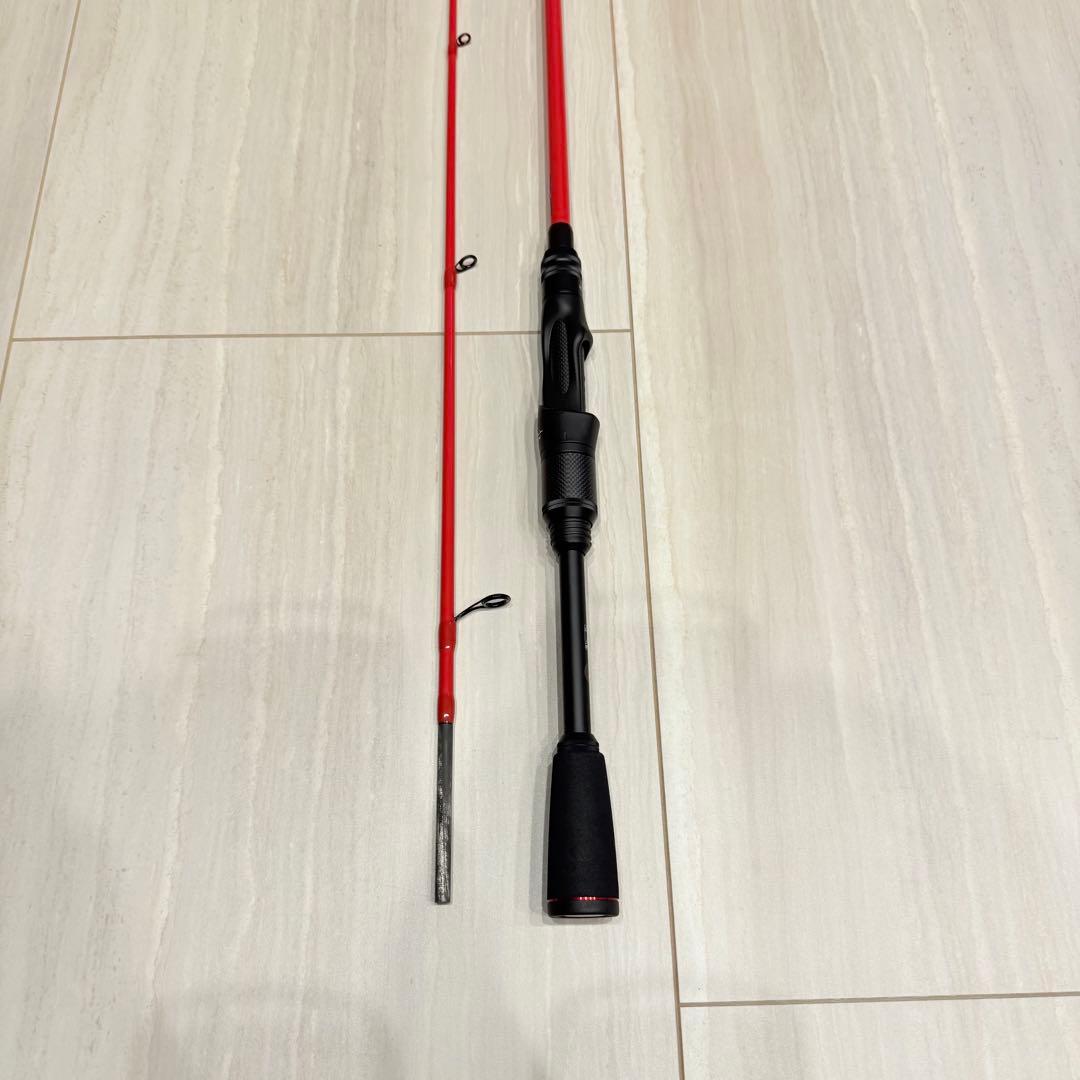 ジャッカル BPM BS-66L-2 バスロッド 2ピース 美品