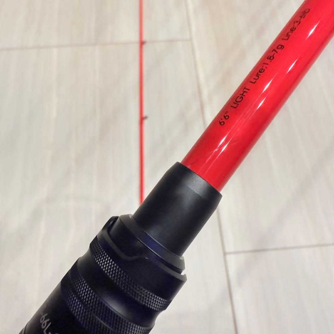 ジャッカル BPM BS-66L-2 バスロッド 2ピース 美品