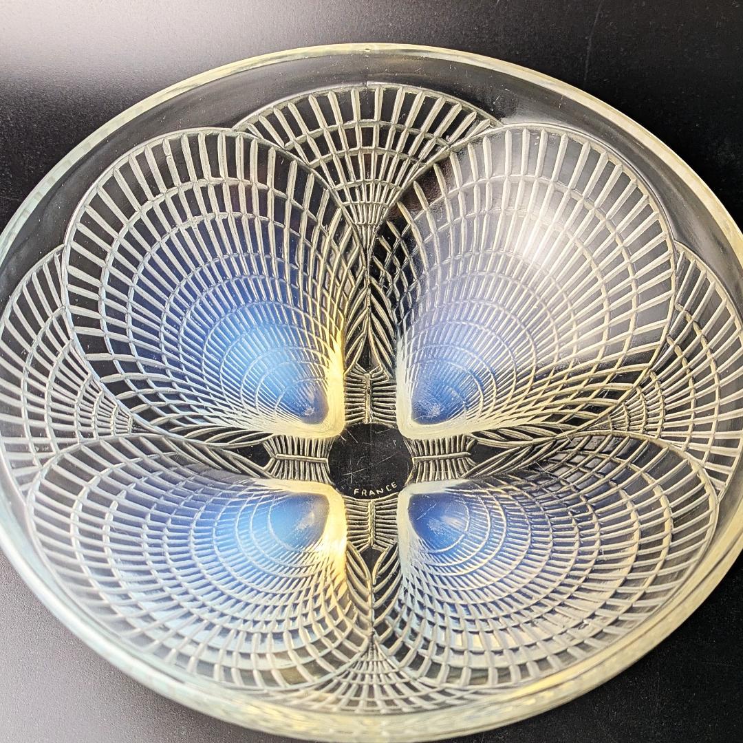 【光の表情】1924年ルネ・ラリック コキーユ 19㎝大鉢オパルセントアールデコ