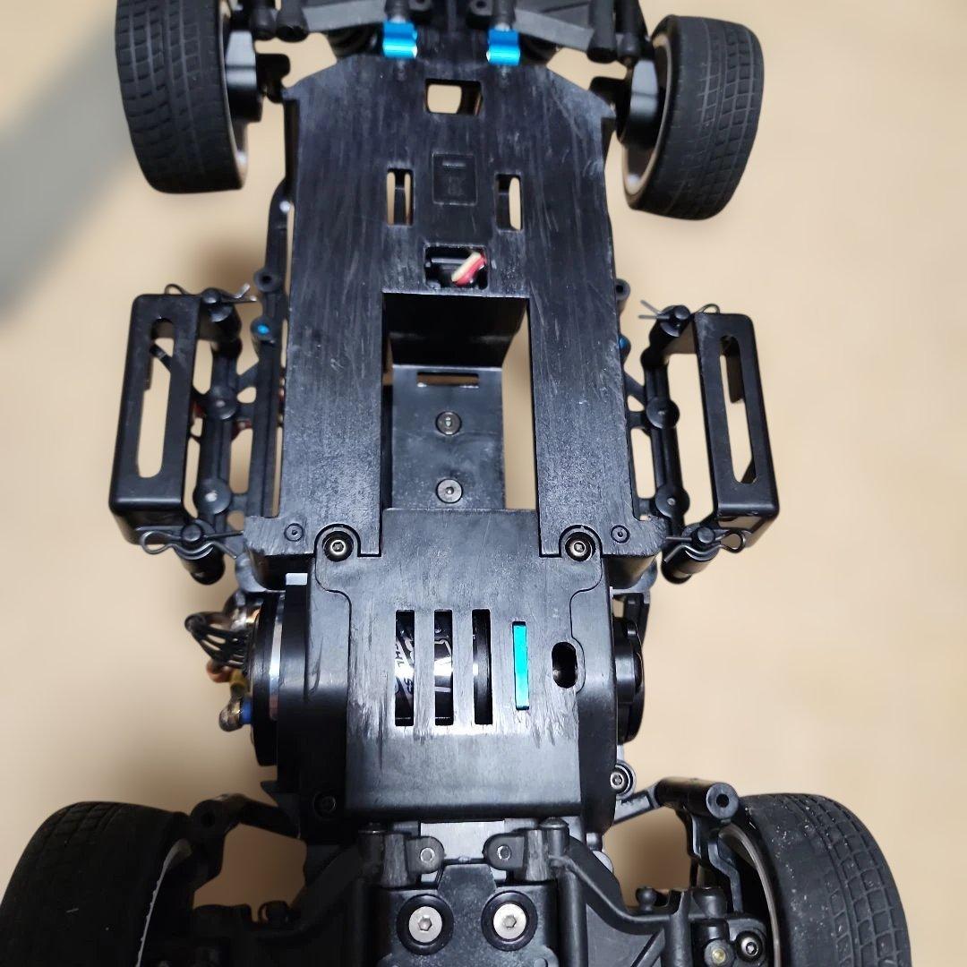 タミヤ　M07 S寸ミニクーパー(ボディはオマケ)　17.5T 04SRメカ付き