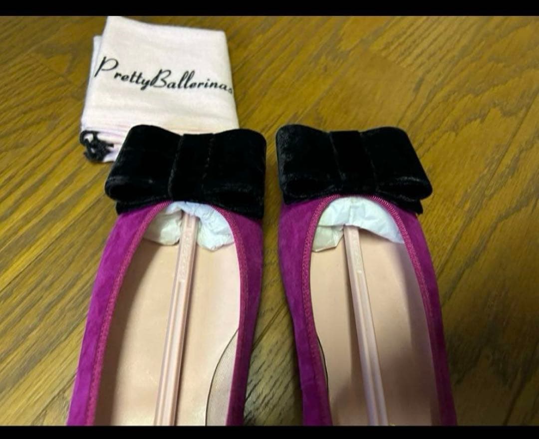 プリティバレリーナ　37.5 バレエシューズ　新品未使用　レペット