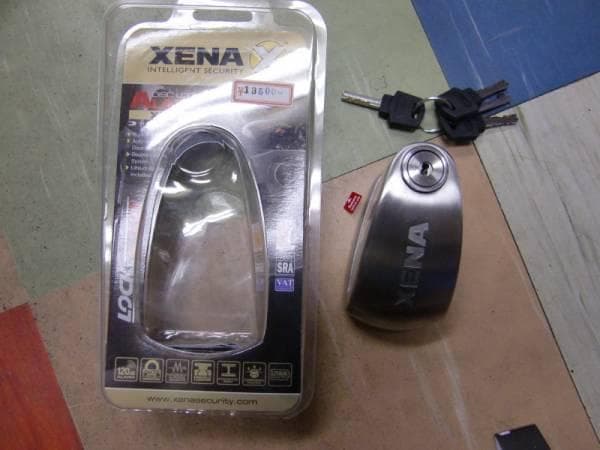 100110 ゼナXX15 ステンレス ディスクロックアラーム（在庫あり