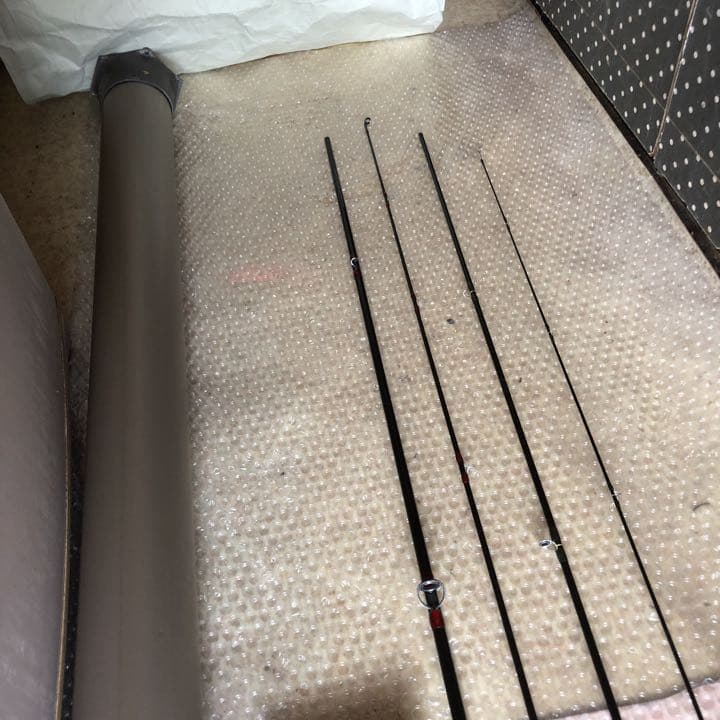 『匿名配送』フライフィッシングフライロッド9ft.#9&8ft5㌅(2ピース)