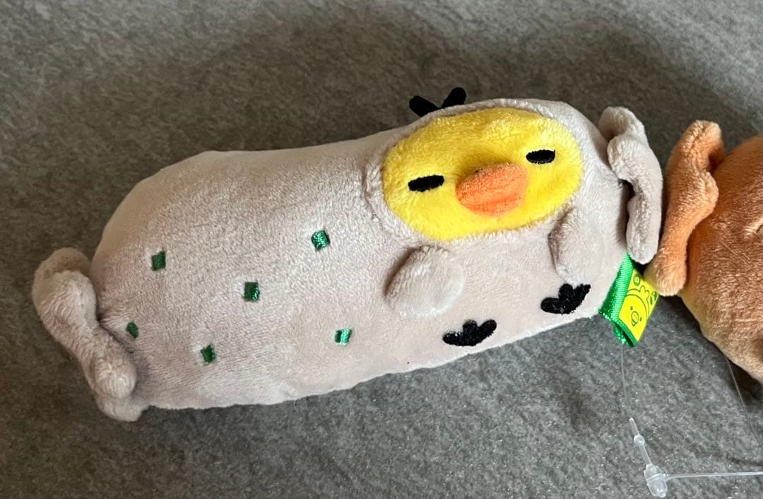 キイロイトリスーパー限定　キイロイトリ　ウインナートリオぬいぐるみ　リラックマ