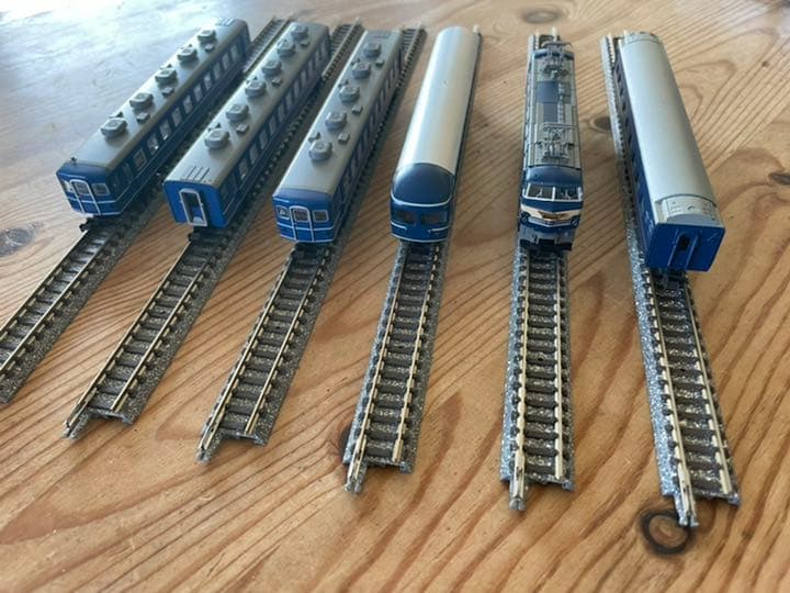 Nゲージ　EF66形と客車セット