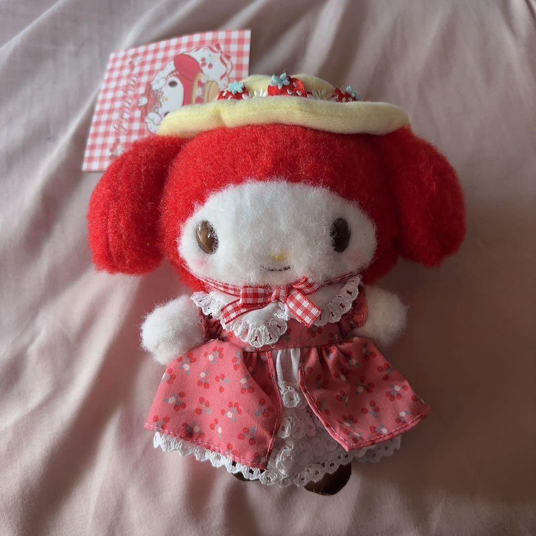 ♡サンリオ マイメロディ アカメロモモメロ ぬいぐるみマスコット♡