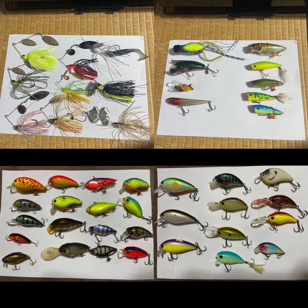 バス釣り引退タックルボックスセット