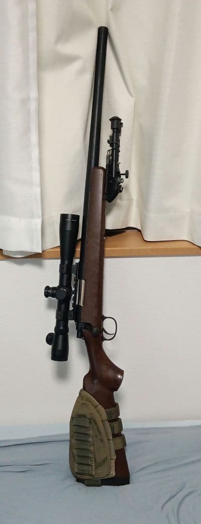 東京マルイ　vsr10 リアルショック　ウッドタイプストック