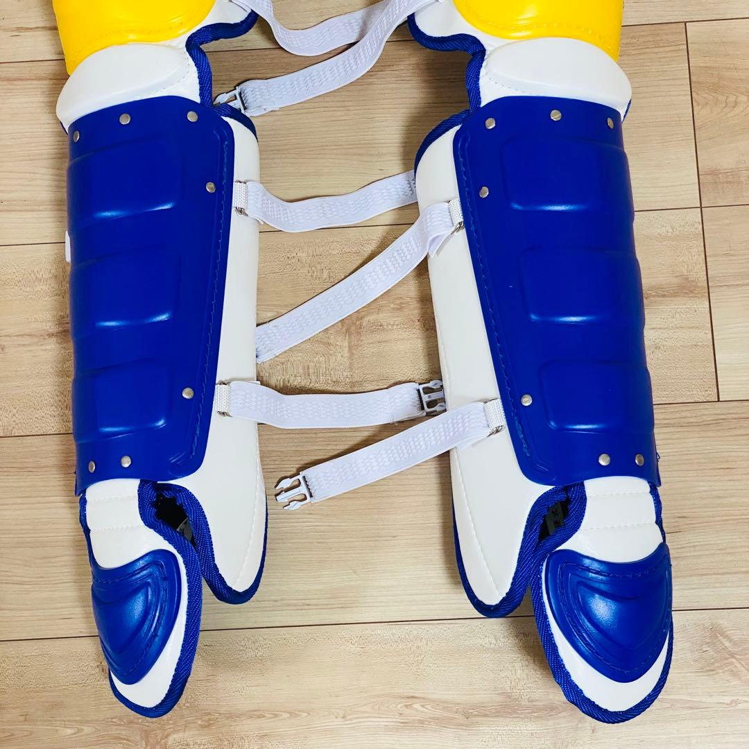 ★美品★ハタケヤマ HATAKEYAMA 一般硬式 キャッチャー レガース 防具