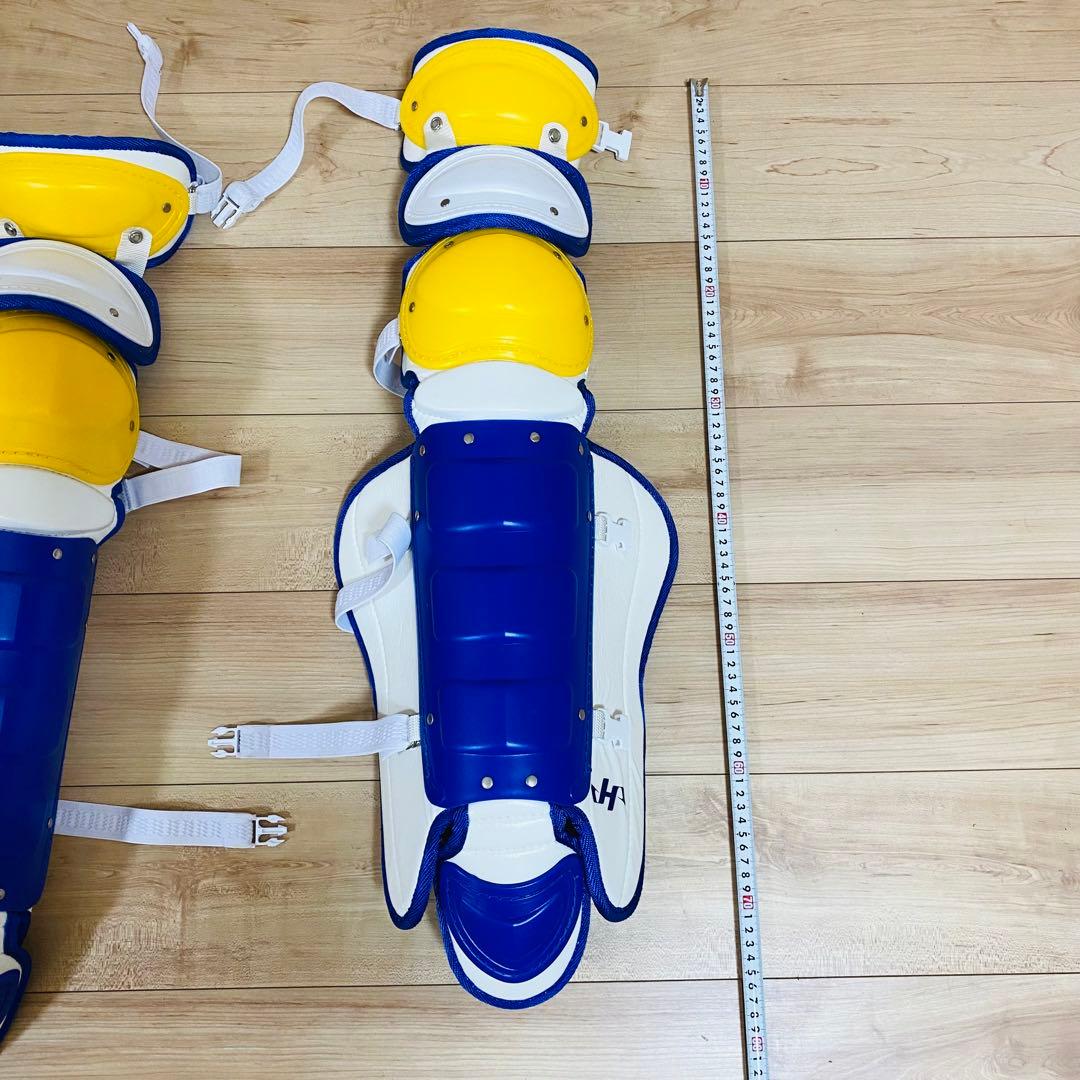 ★美品★ハタケヤマ HATAKEYAMA 一般硬式 キャッチャー レガース 防具