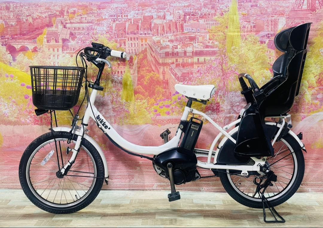 ZK3320 電動自転車 ブリヂストン ビッケ 子供乗せ 20インチ 送料無料