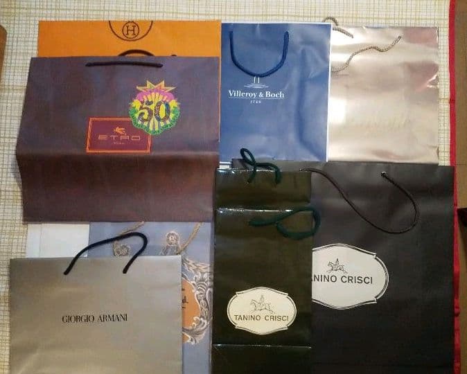 ブランド大きめショッパー　59枚