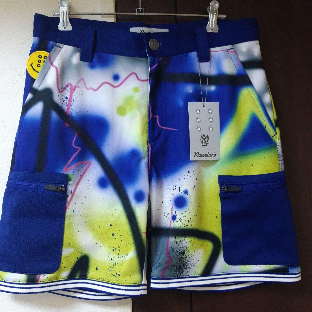 新品　ラッセルノ Russeluno Golf ハーフパンツ　メンズ