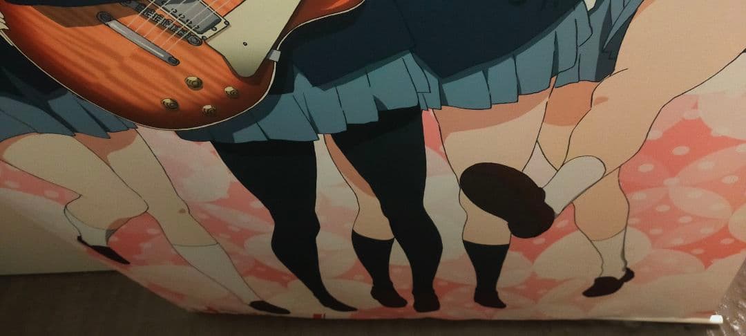 京アニ けいおん！　等身大タペストリー 4人