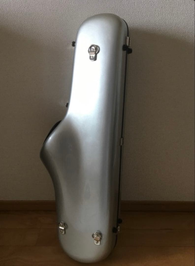 シルバー テナーサックスケース ハードケース