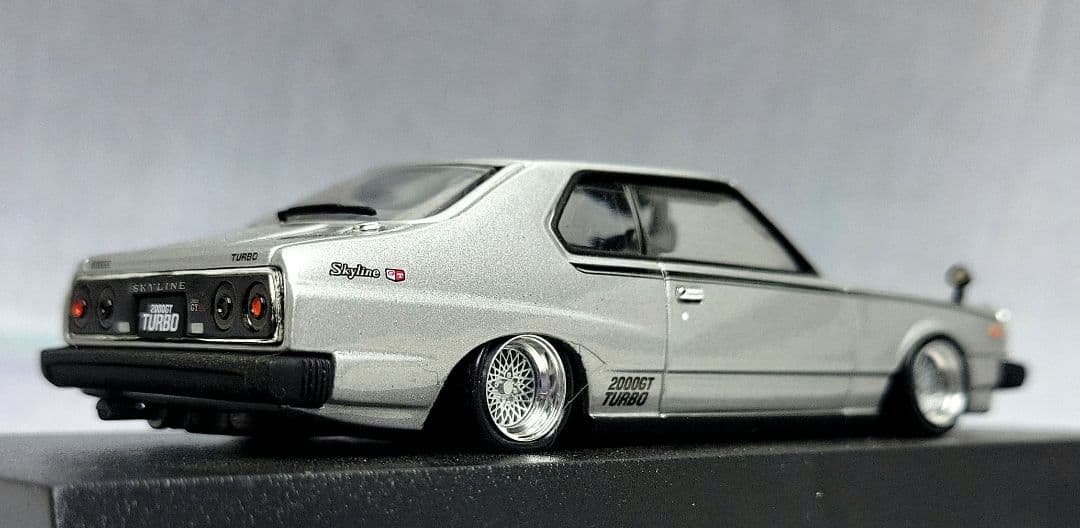 1/43　スカイライン改　ジャパン2Dr　SSRメッシュ アルミ製　深リム
