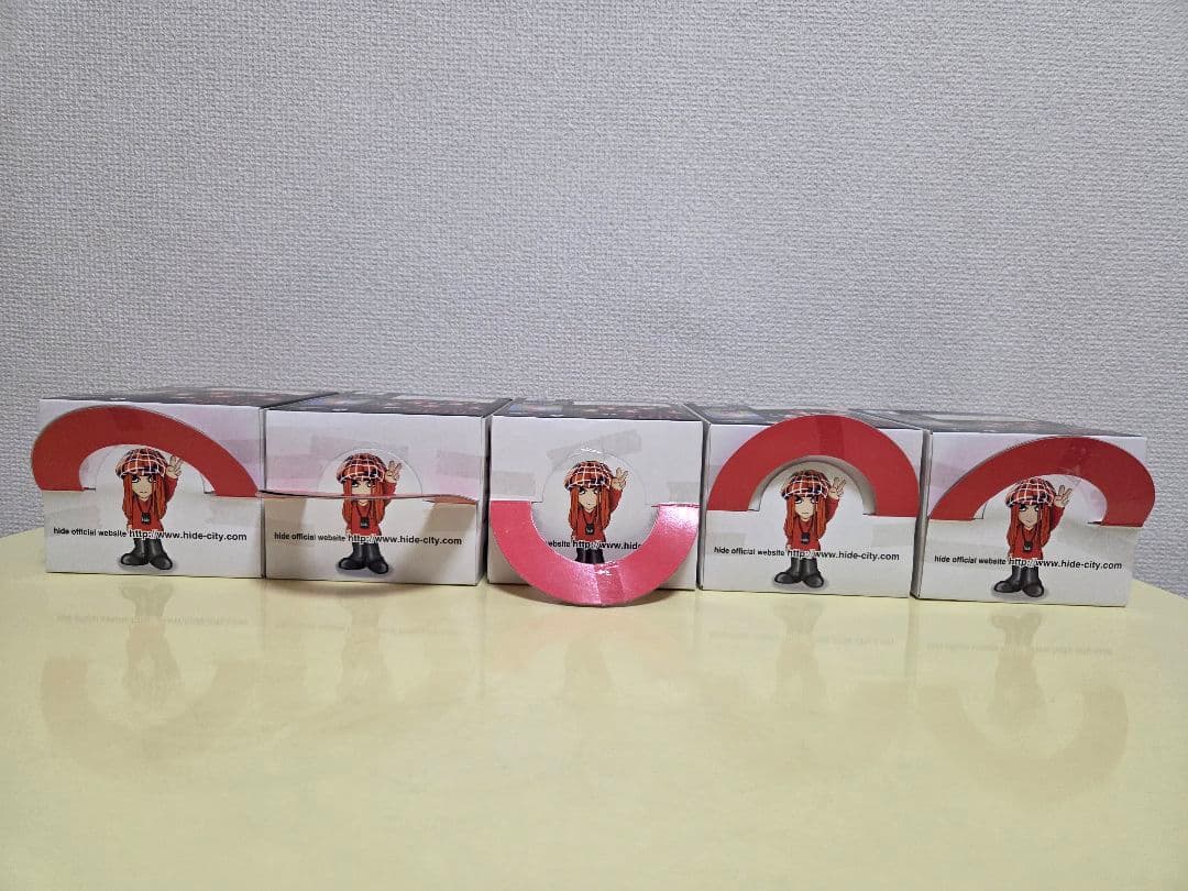 【未開封】X JAPAN hide フィギュア コレクション 5体セット