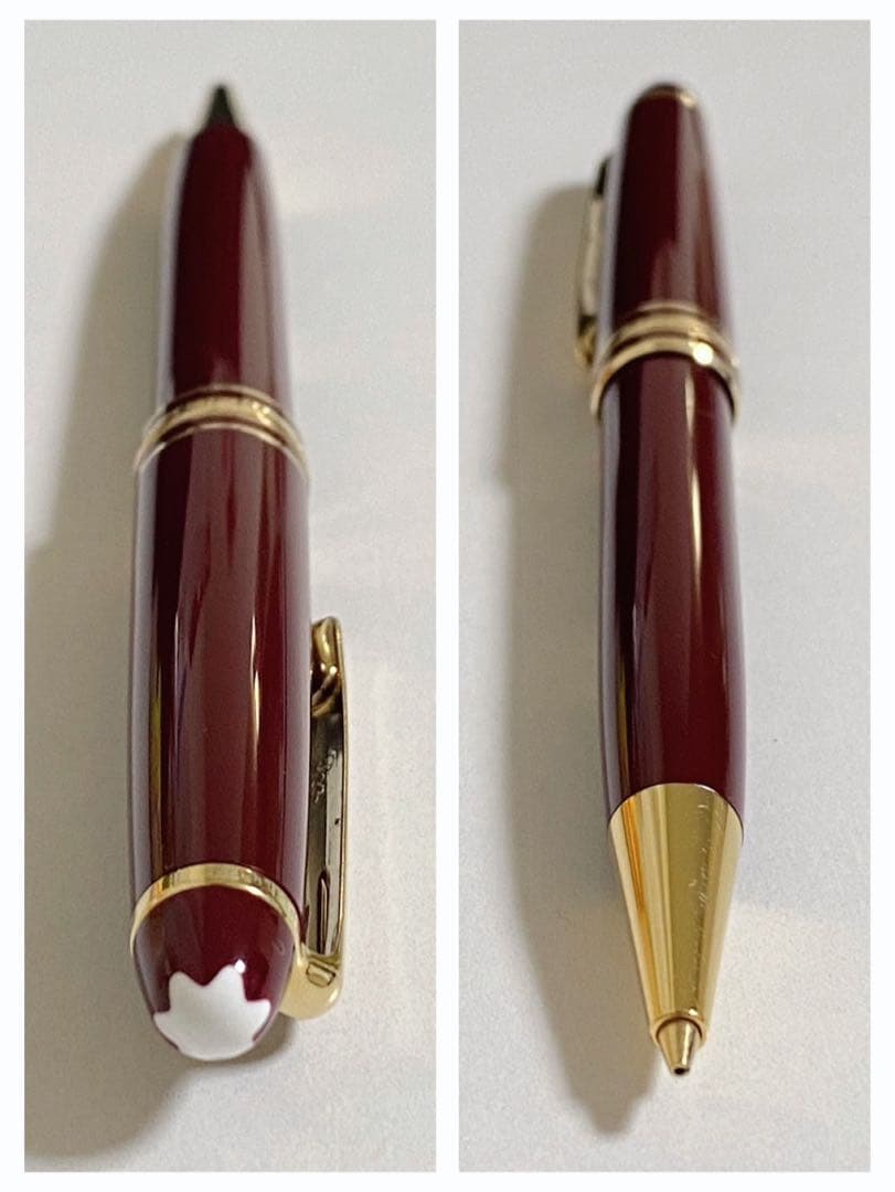 モンブラン マイスターシュテュック シャープペンシル ツイスト式 ボルドー 難有
