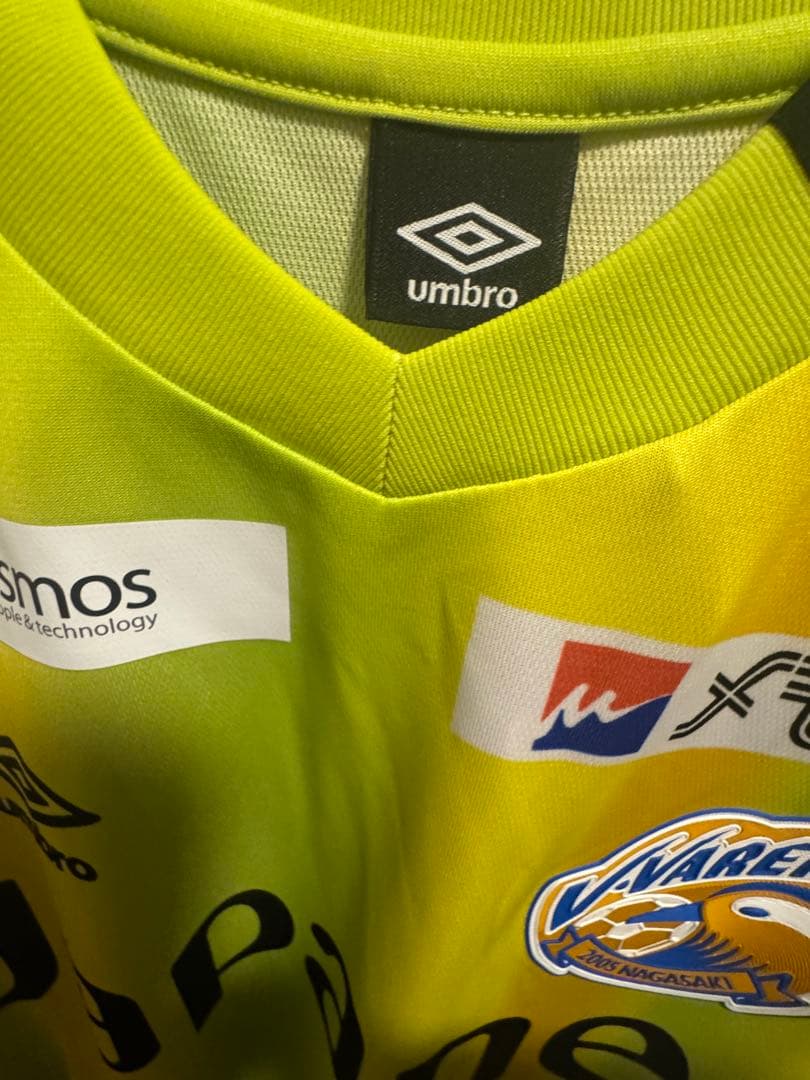 Vファーレン　長崎　2022 ゴールキーパー　ユニフォーム