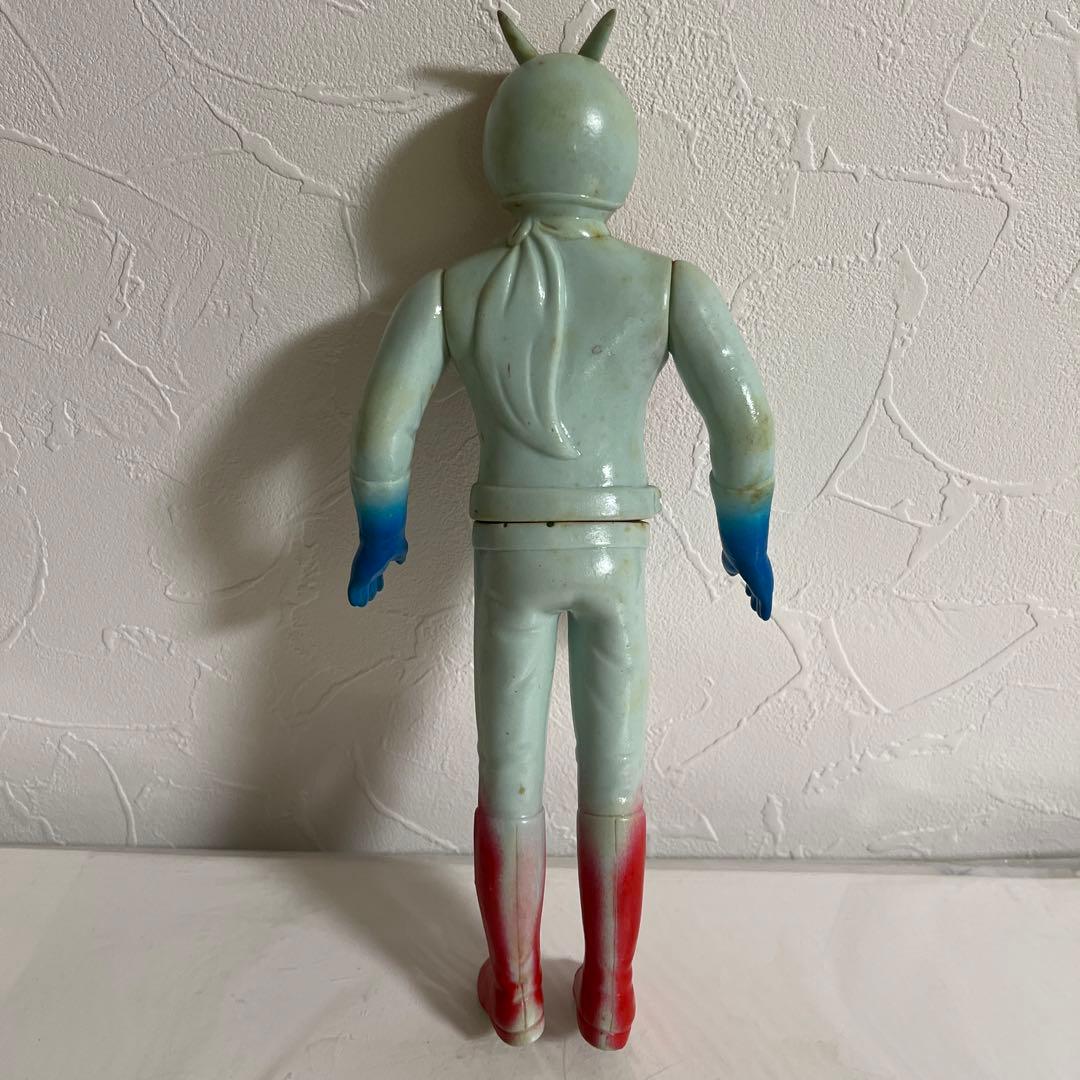 ⚠️激レア・当時物　スタンダード　仮面ライダーエックス　パチ　ソフビ　昭和レトロ