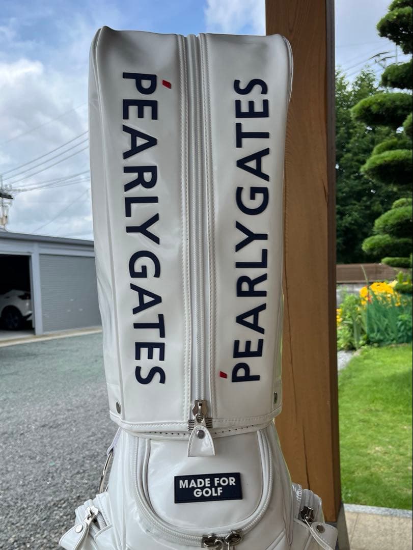 パーリーゲイツ キャディバッグ 白