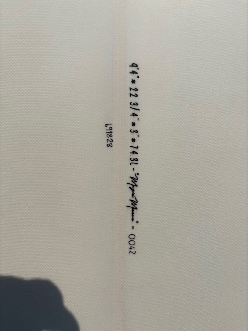 たけマジックカーペット ロングボード 9'4