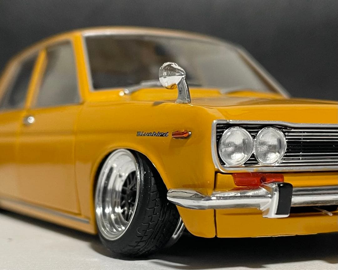 1/24 アシェット 国産名車 ダットサン ブルーバード SSS改 カスタム