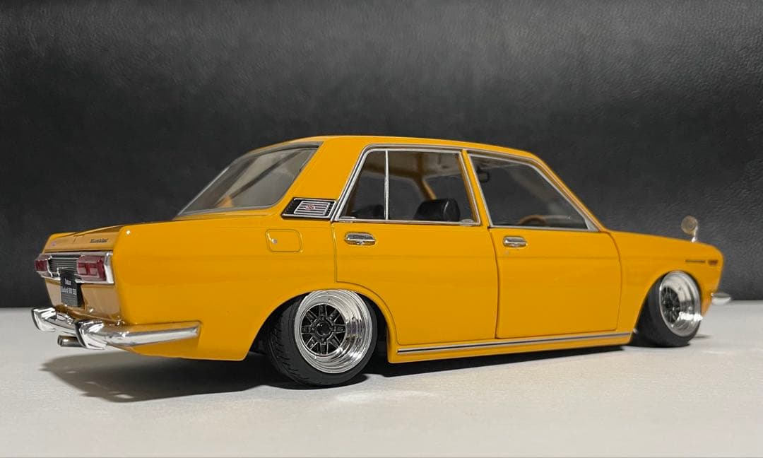 1/24 アシェット 国産名車 ダットサン ブルーバード SSS改 カスタム