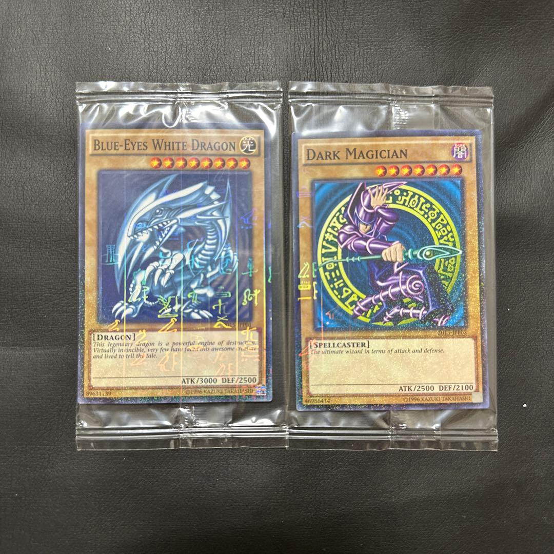 遊戯王WCS2015 青眼の白龍ブラックマジシャン　ミレニアムレア　英語　未開封