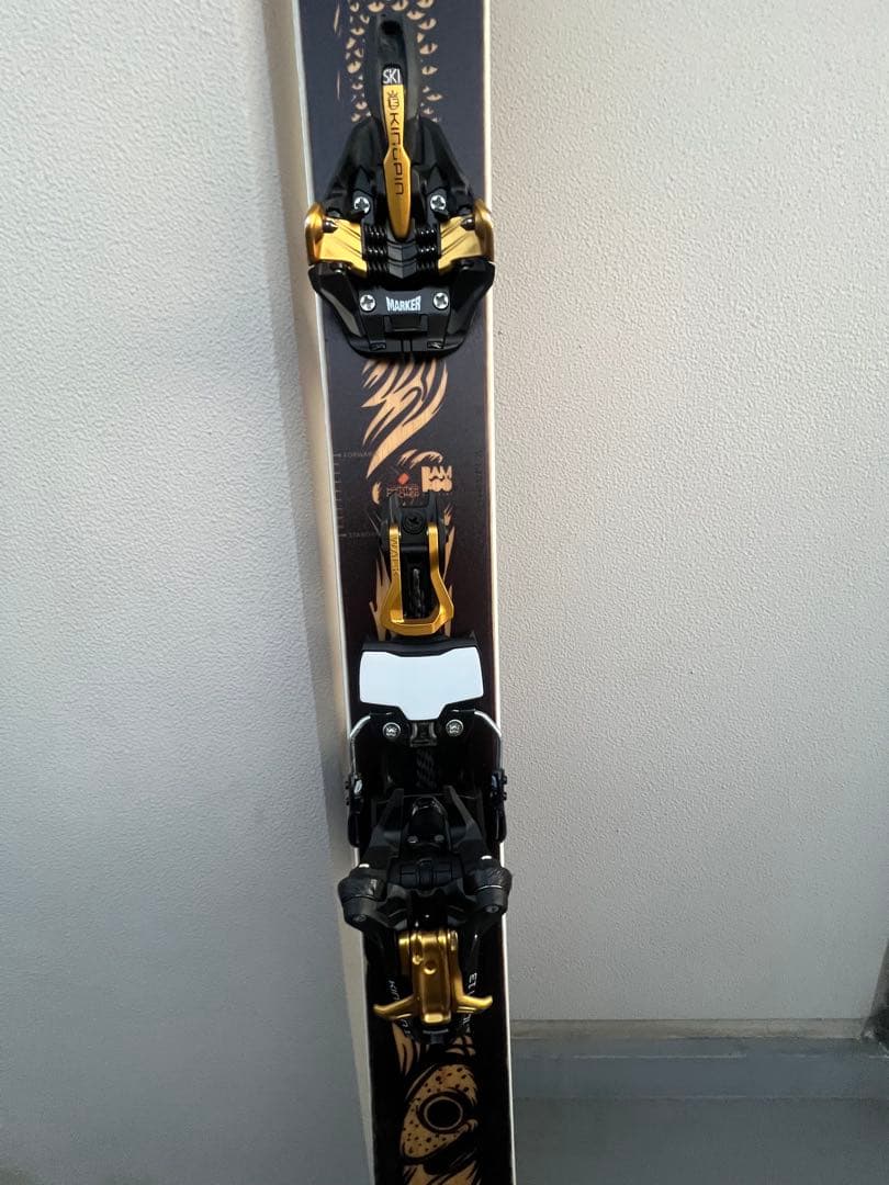 バックカントリースキー リヴァティー、マーカーキングピン13