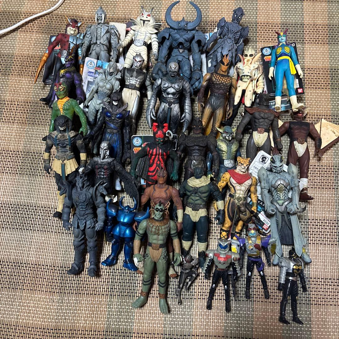 仮面ライダー怪獣フィギュア セット