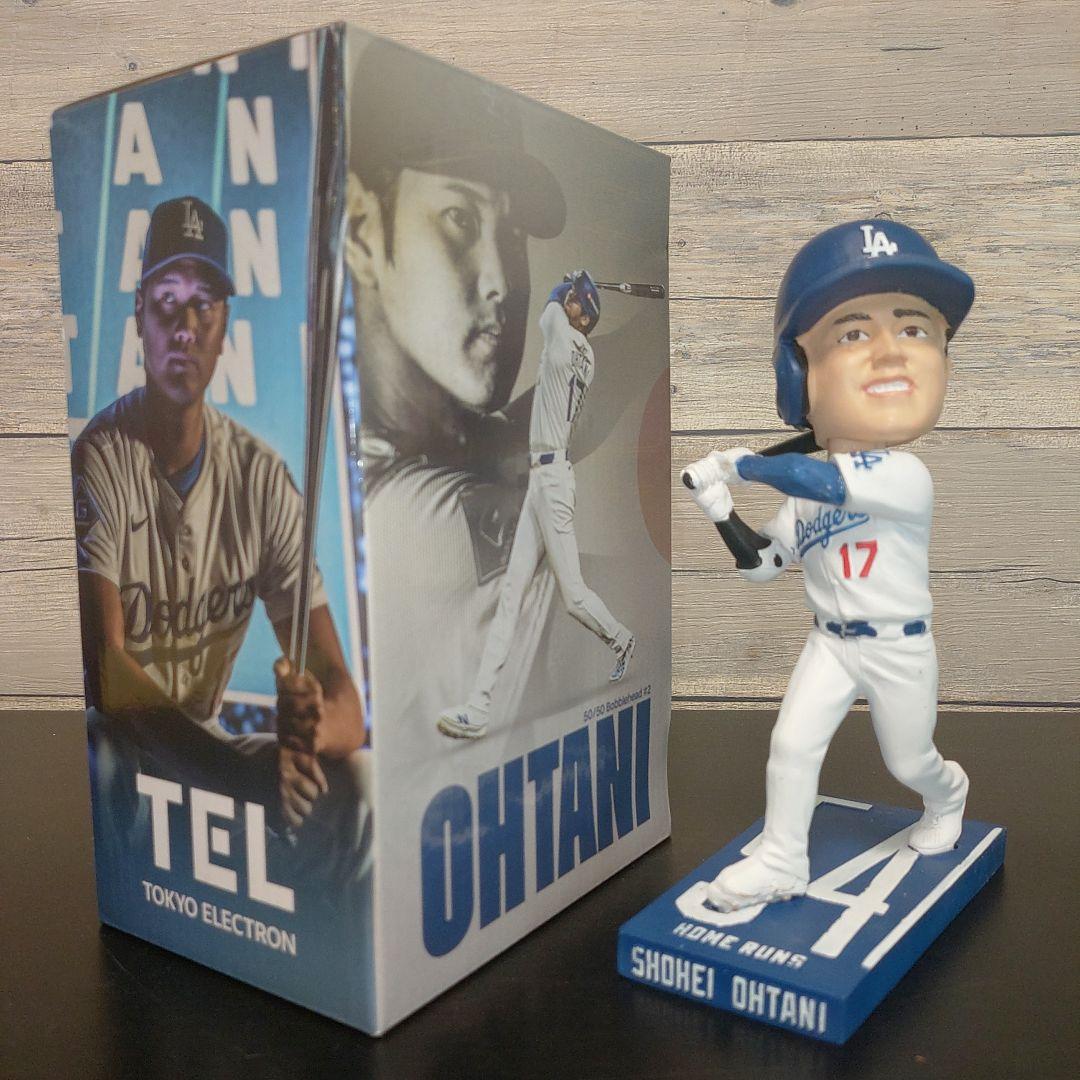 MLBボブルヘッド、大谷翔平50-50、ドジャースSGA、2体セット