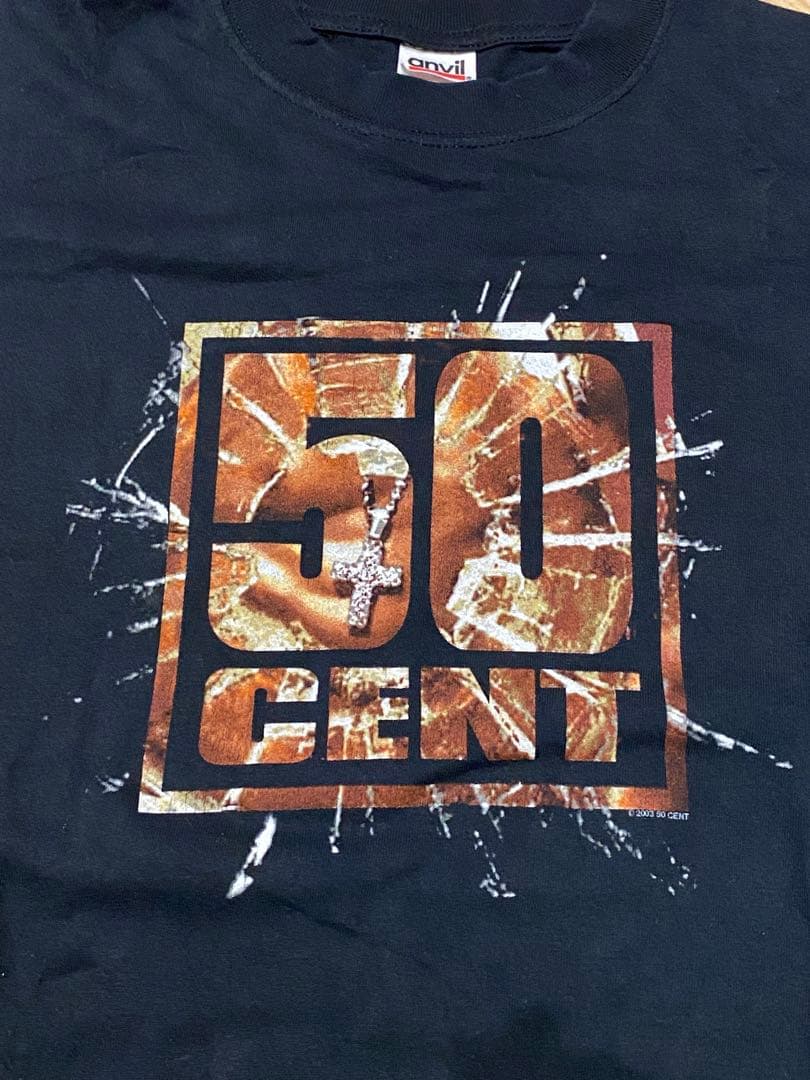50 CENT 2003年　プロモTシャツ Lサイズ