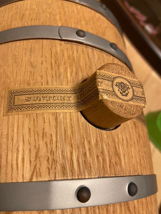 サントリー 山崎12年 樽 ピュアモルト 58% ミニバレル 1000ml