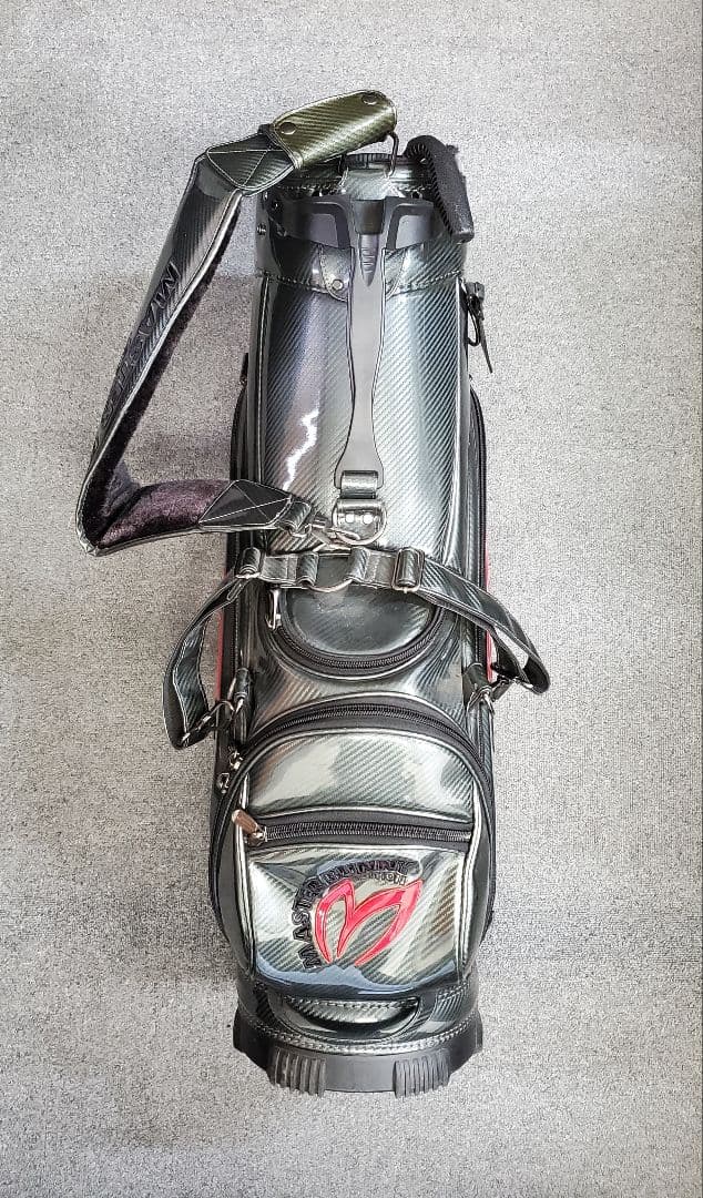 MASTER BUNNY EDITION ゴルフバッグ ブラック　セパレート付き