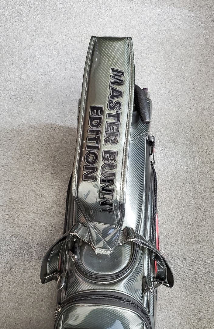 MASTER BUNNY EDITION ゴルフバッグ ブラック　セパレート付き