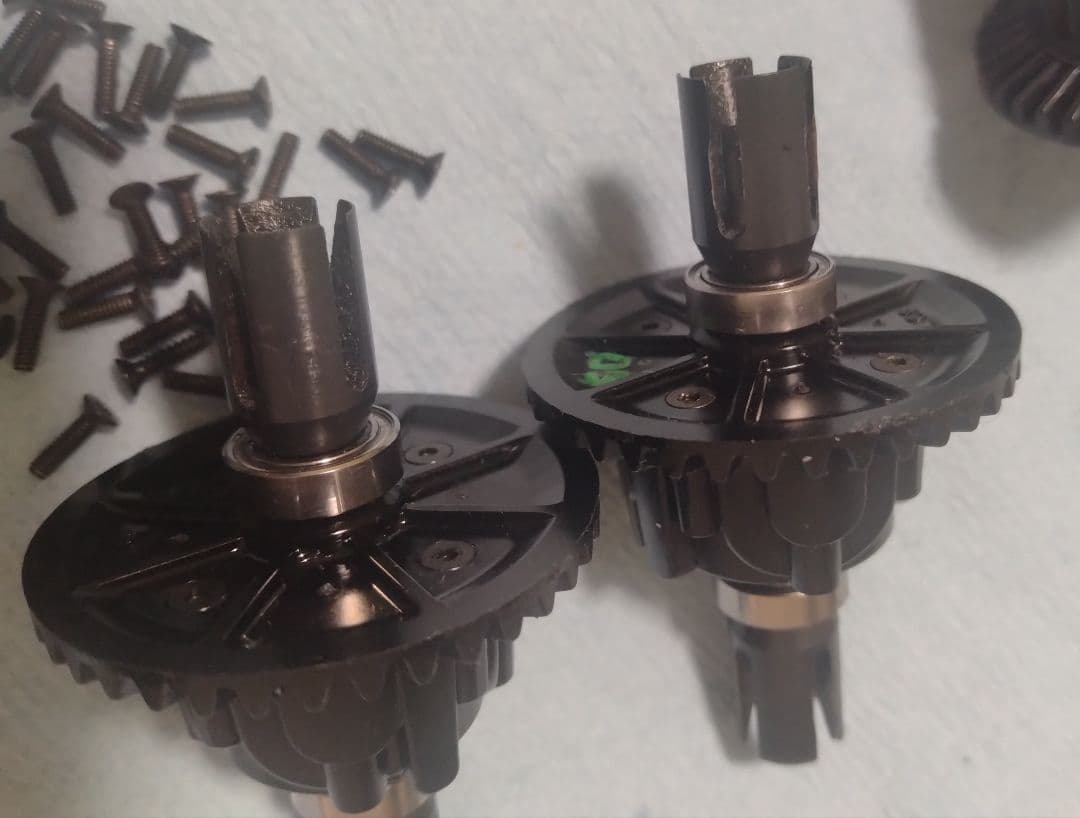 【中古】TT02/XV02 オイル封入式ギヤデフセット