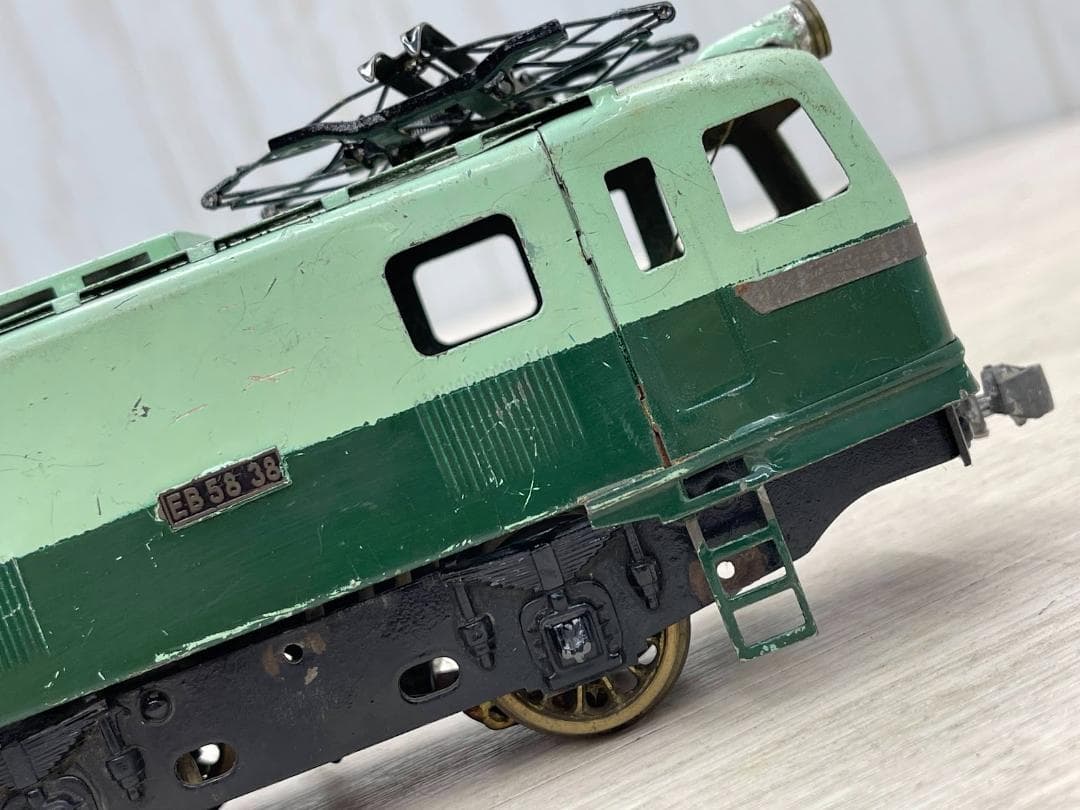 Oゲージ EB58 38 電気機関車 グリーン カツミ製？ 鉄道模型