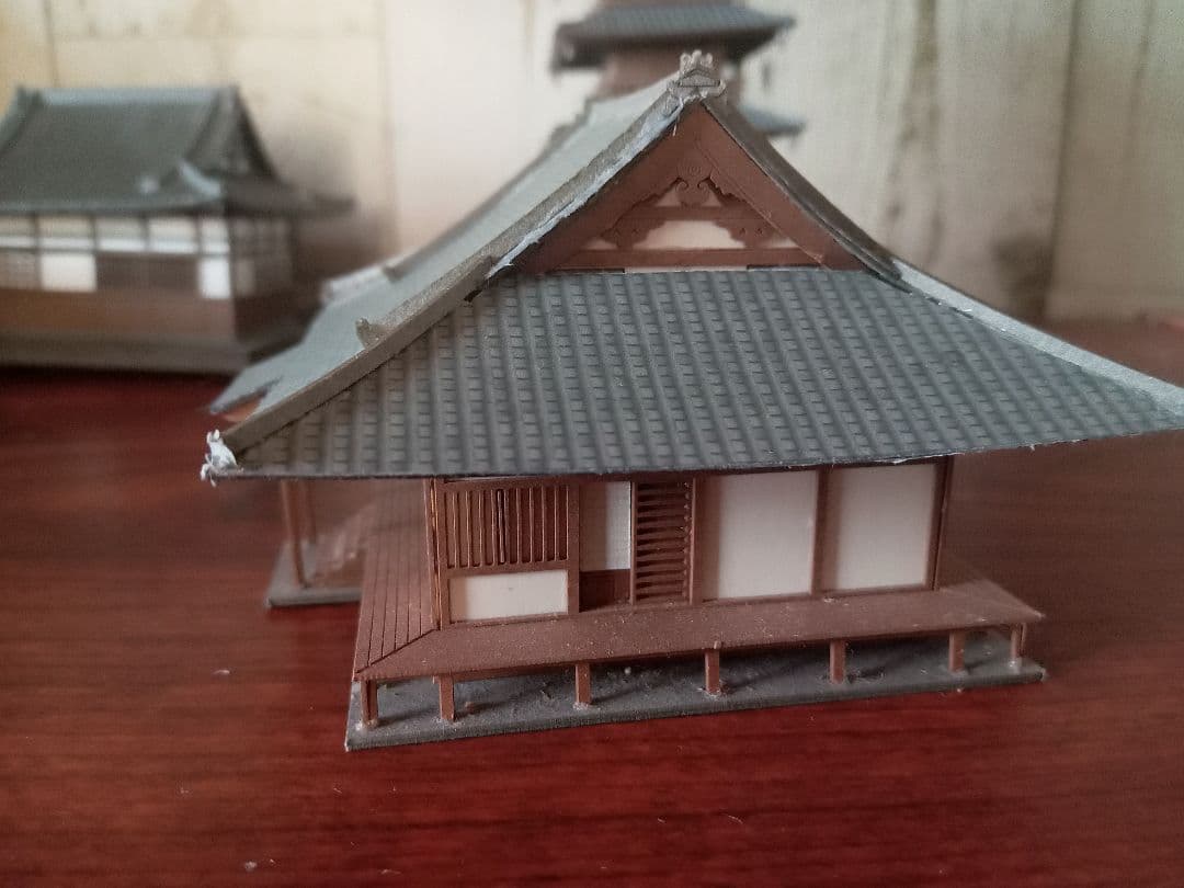 鉄道模型　ジオコレ　五重の塔・神社他