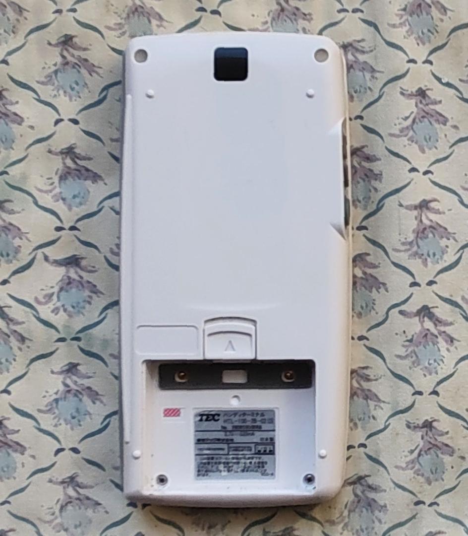 10ヶ月のみ使用品！TEC整備品！東芝TEC・HTL-100ハンディターミナル➊
