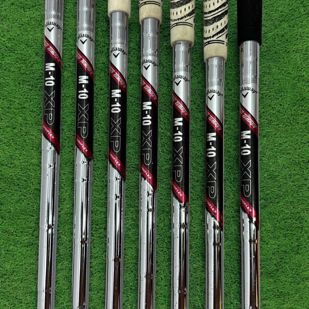 Callaway RAZR X BLACK レフティ 左利き 7本セット