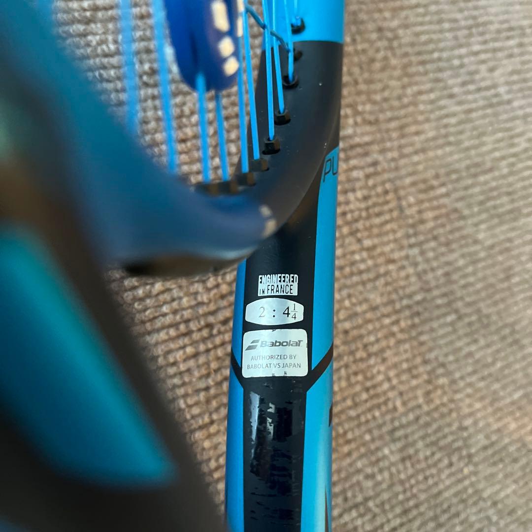 バボラ　テニスラケット　ピュアドライブチーム　2021 グリップ2