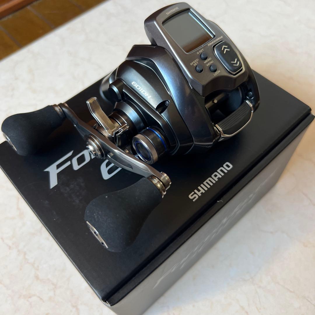 シマノ　23フォースマスター601DH 左ハンドル　600