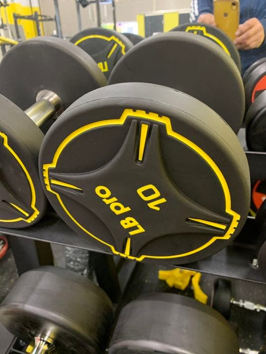 TPUダンベル　20kg から30kg