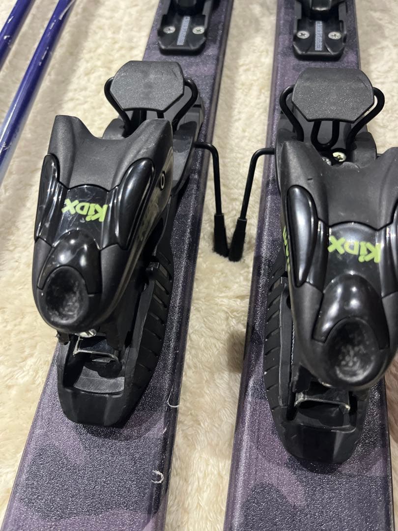 スキー板130cmストック 110cmブーツ 23.5〜24.0cmセット