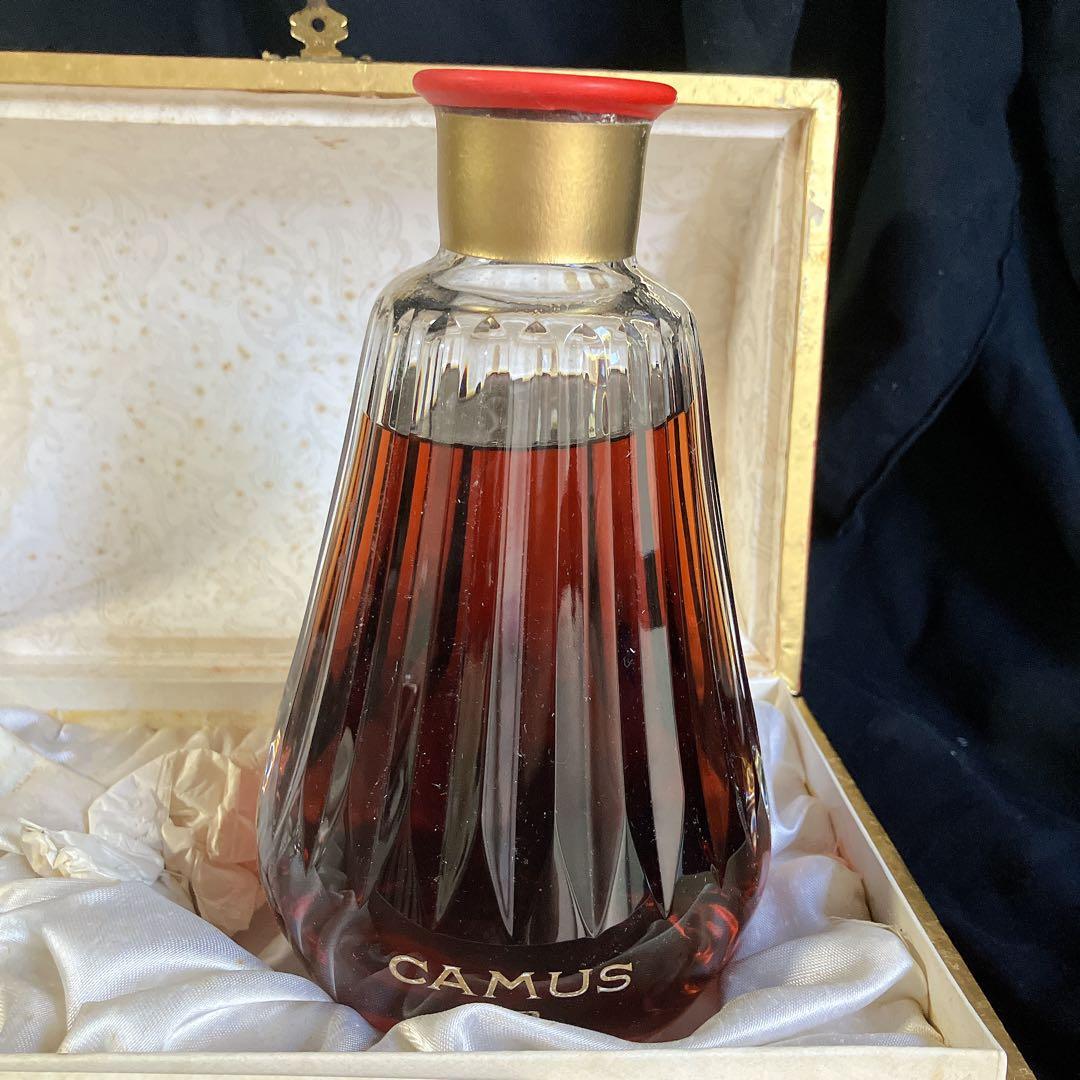 未開栓 古酒 カミュ ラグランマルキ ブランデー コニャック バカラ カラフェ