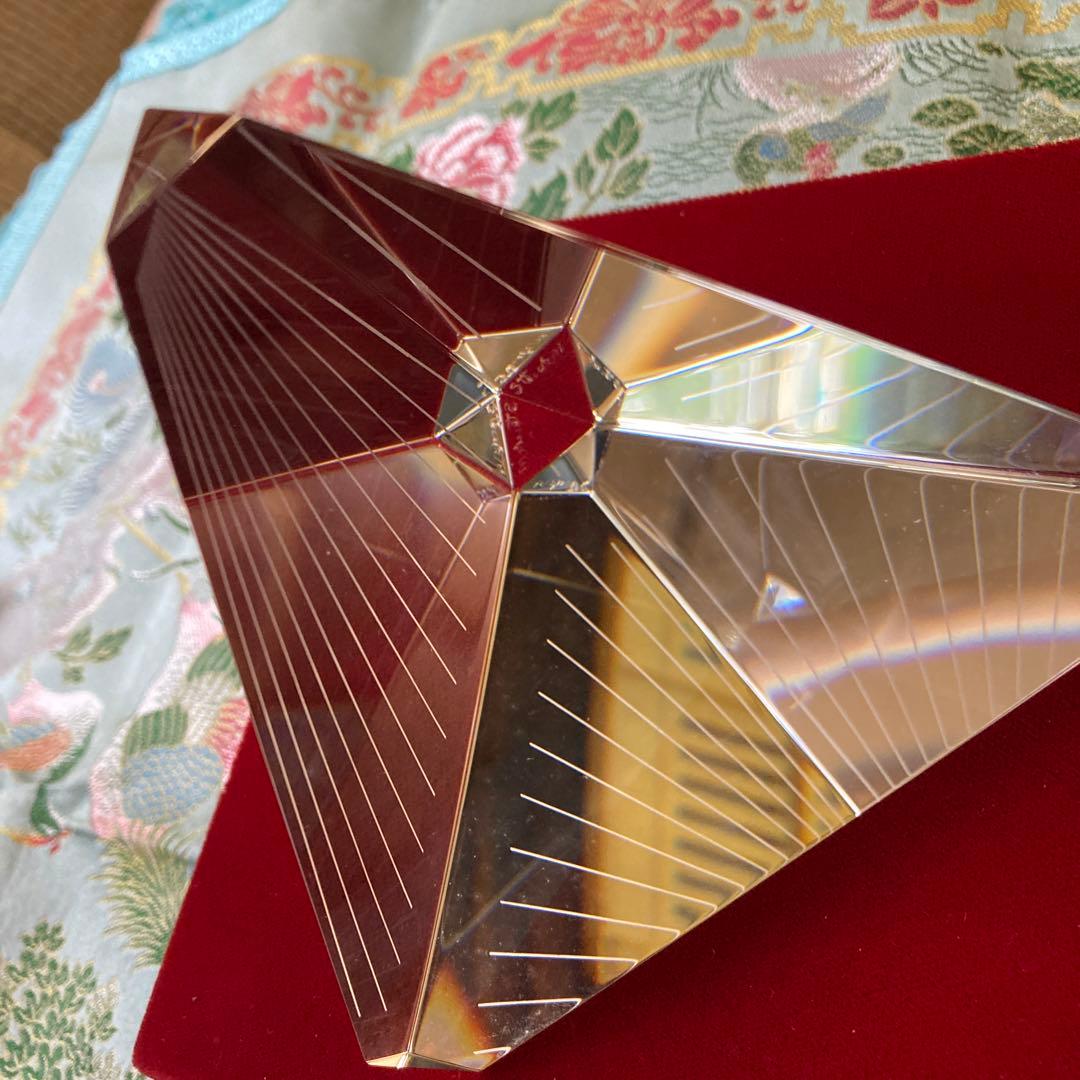 STEUABEN ピラミッド　クリスタル　スチューベン　1990年代　希少